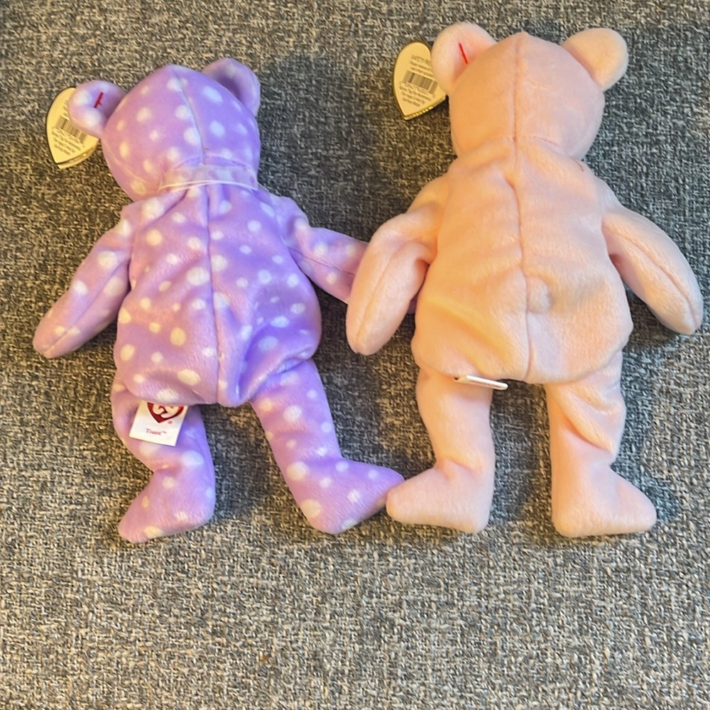 Set of 4 NWT TY Beanie Baby Bears - Picture 5 of 7